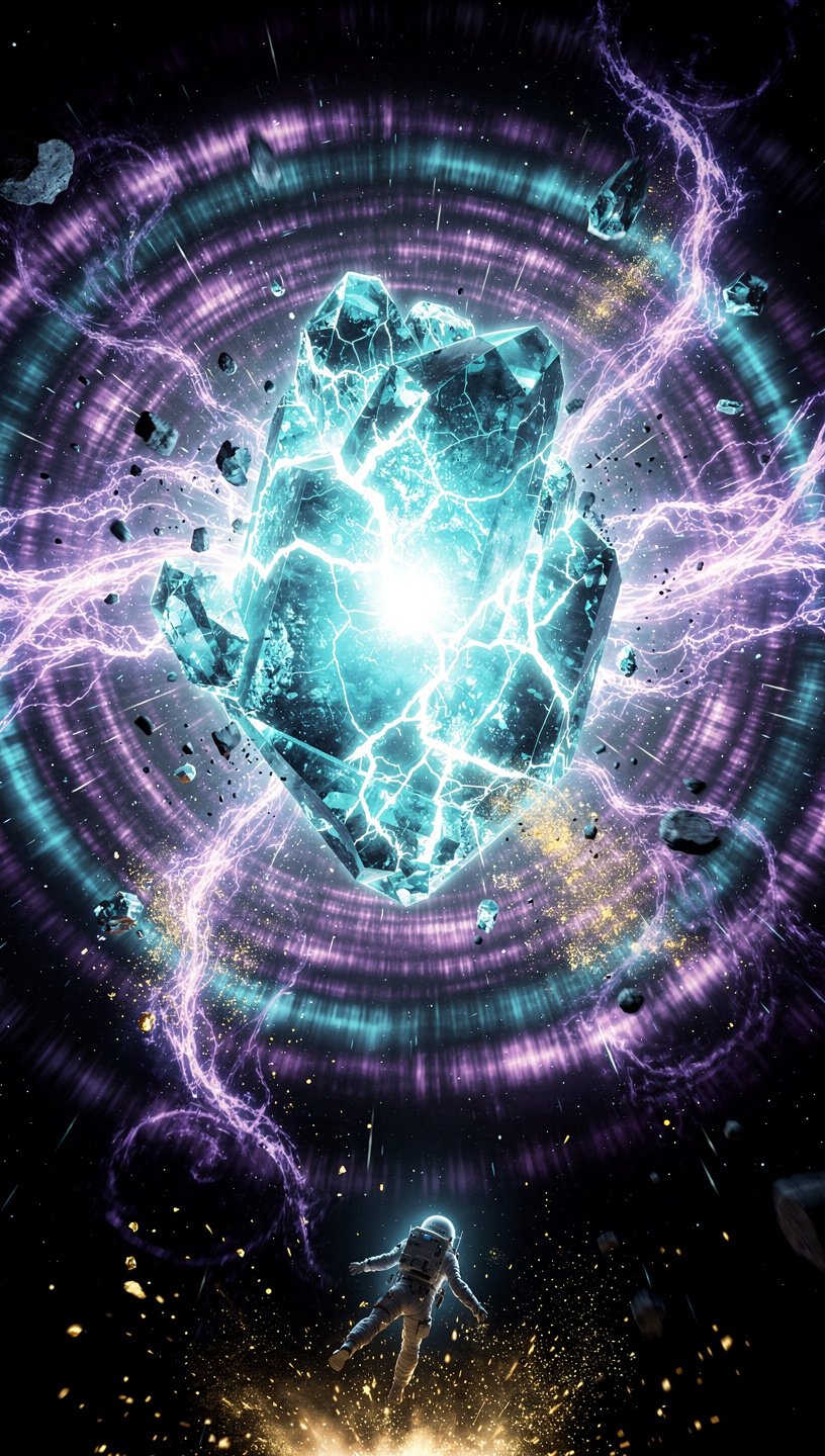 Orbital ring extracting crystal cluster